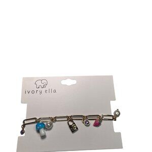 Ivory Ella Gold Charm Bracelet – New with Tags